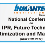 National Conference on IPR, Future Technology Optimization and Management