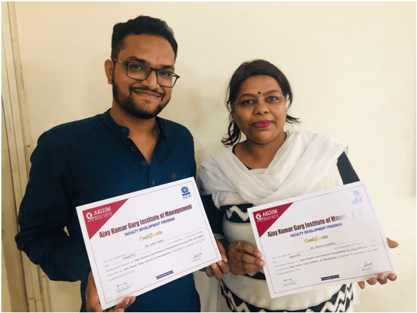 Two of RDC Members attended FDP on SPSS and ANOVA