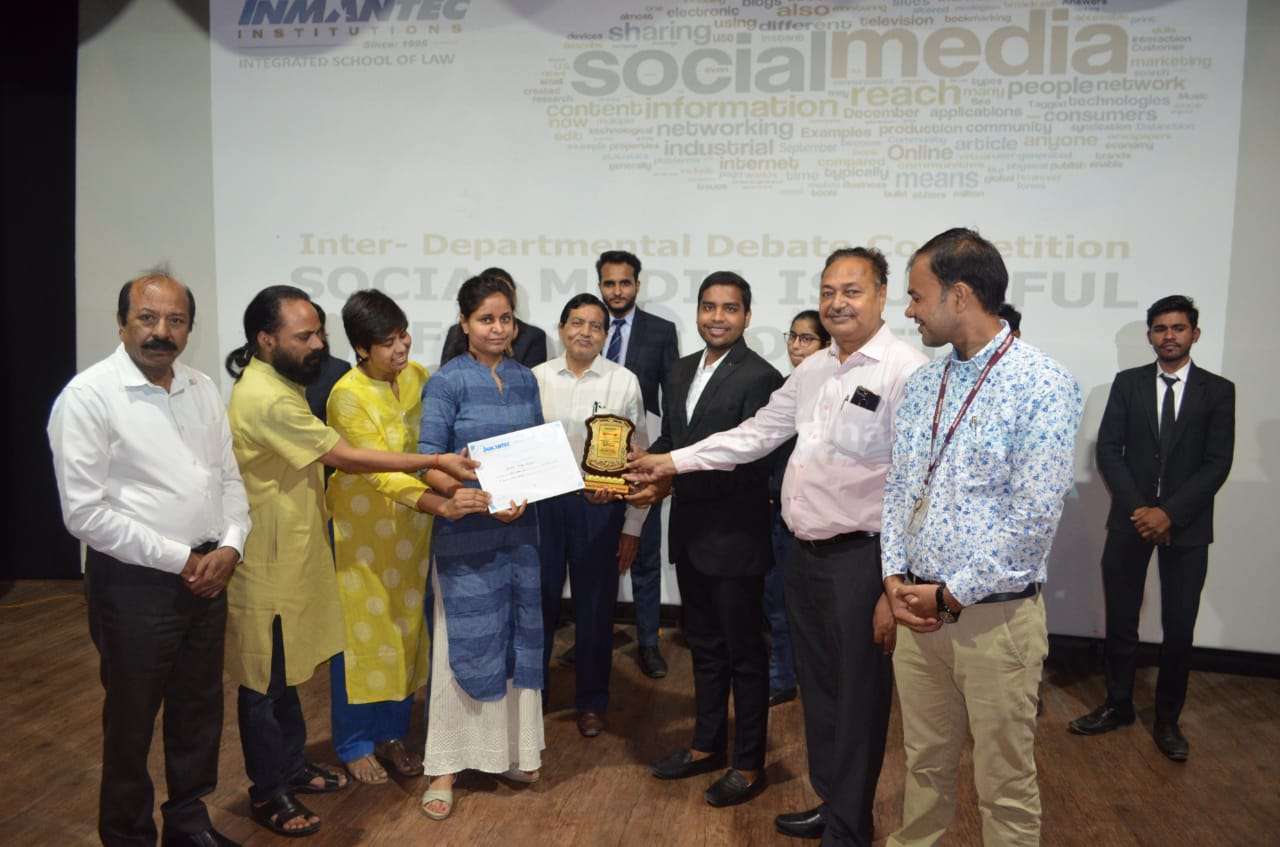 ISL-Inmantec organised Inter Departmental Debate