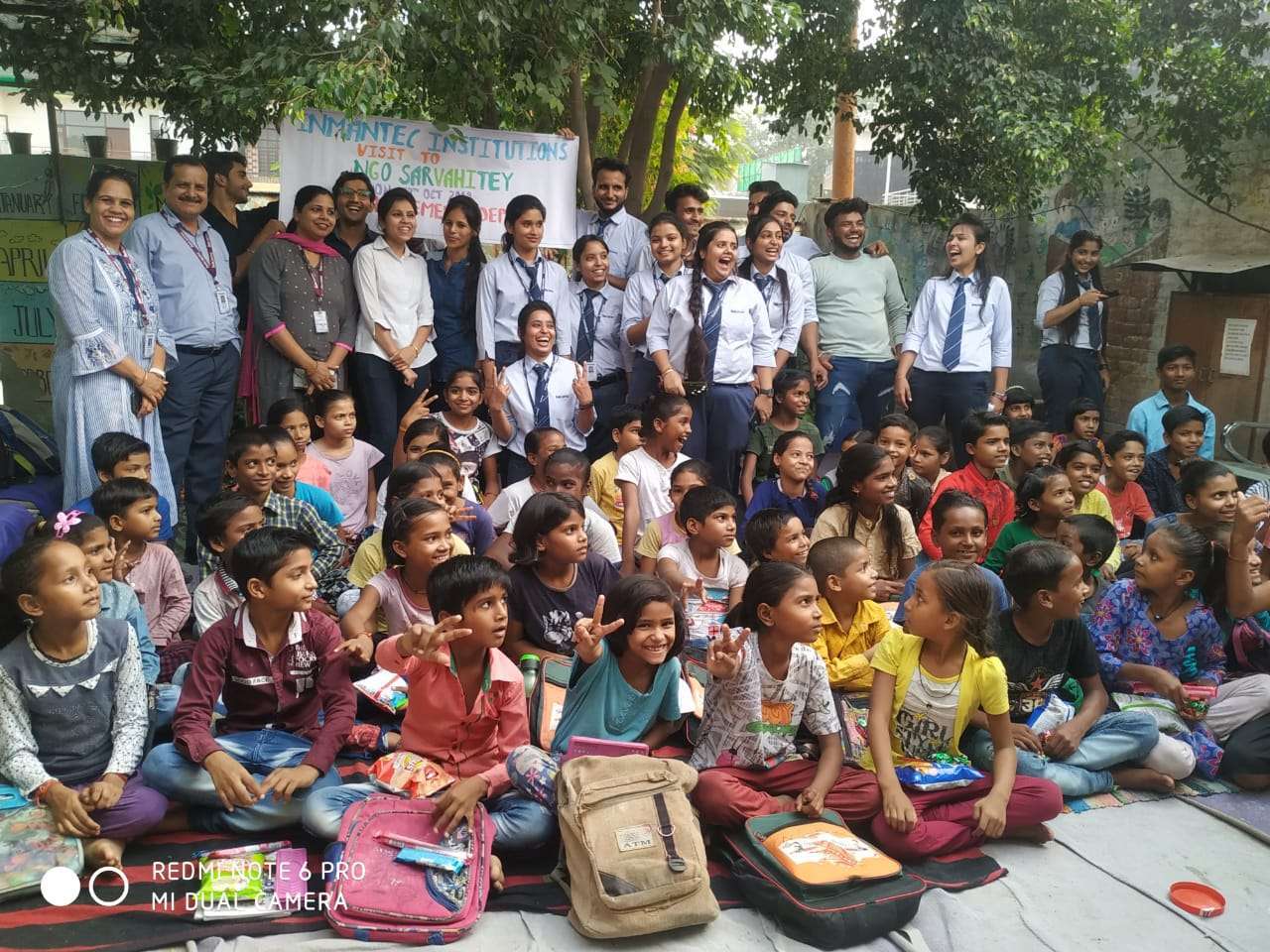 INMANTECians chose to spread smiles at Sarv Hitay NGO
