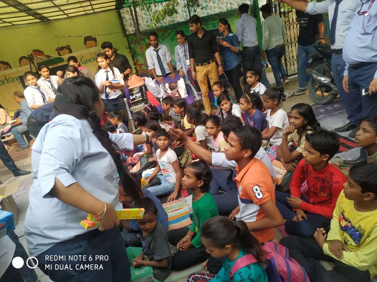 INMANTECians chose to spread smiles at Sarv Hitay NGO