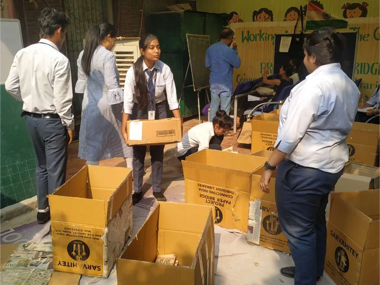 INMANTECians chose to spread smiles at Sarv Hitay NGO