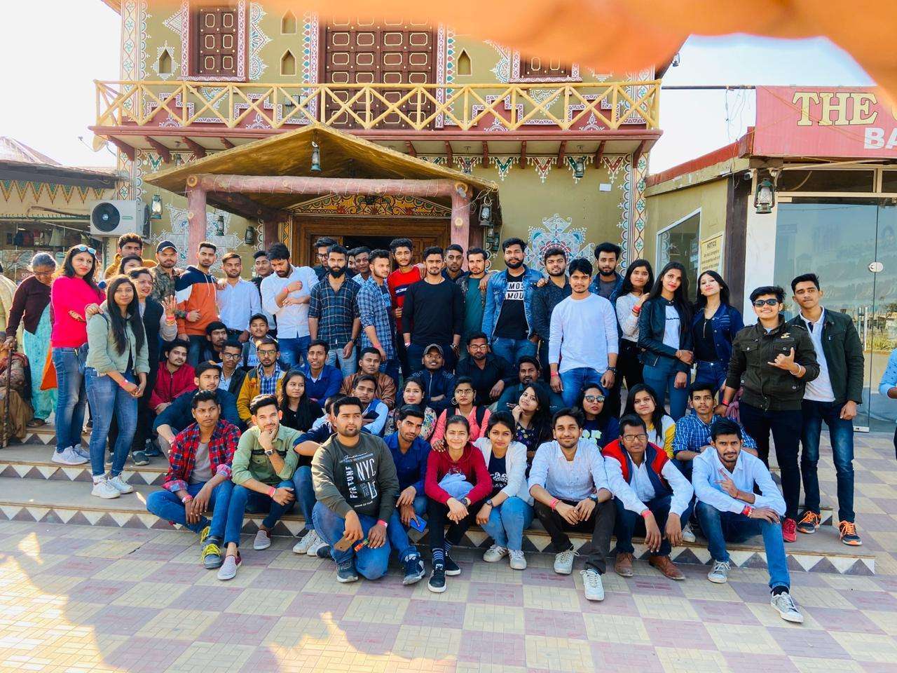 BCA Final Year Students Spent a Day at Chokhi Dhani Village