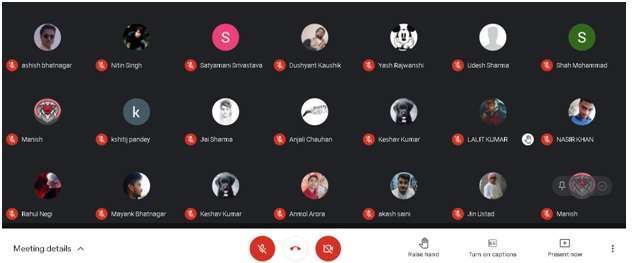 Successful completion and Results of Website Designing Competition
