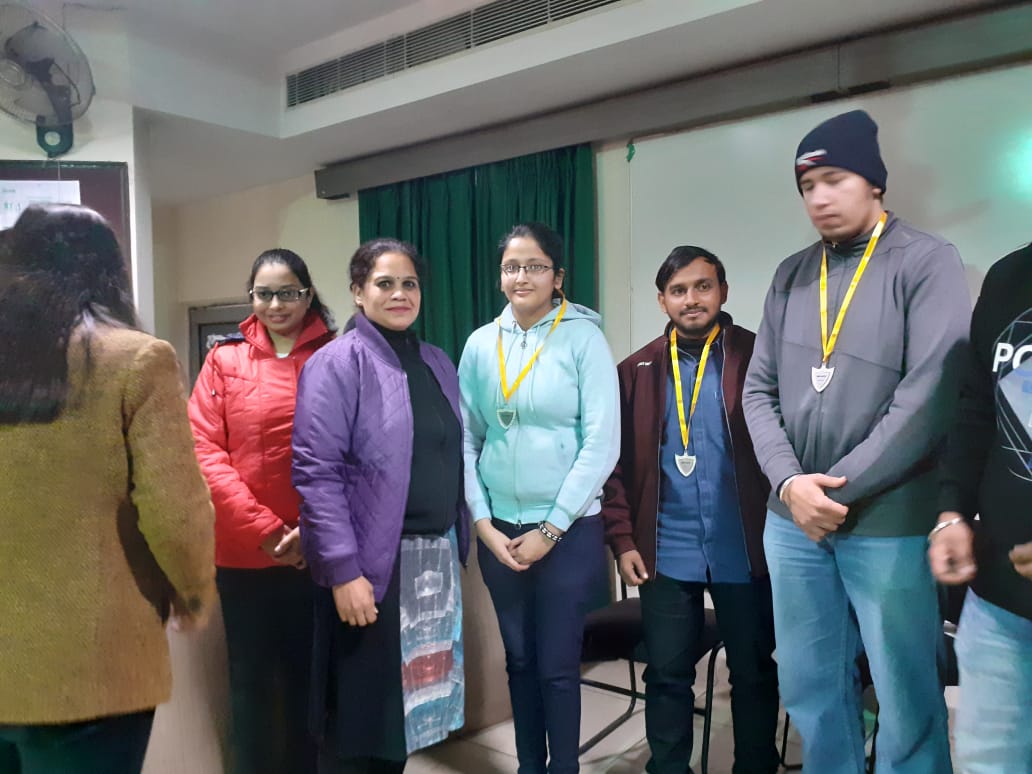 Successful completion and Results of Website Designing Competition