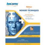 Webinar on Memory Techniques
