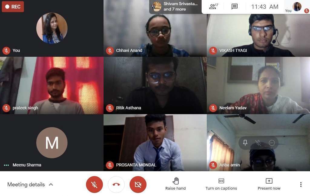 Successful completion and Results of Website Designing Competition