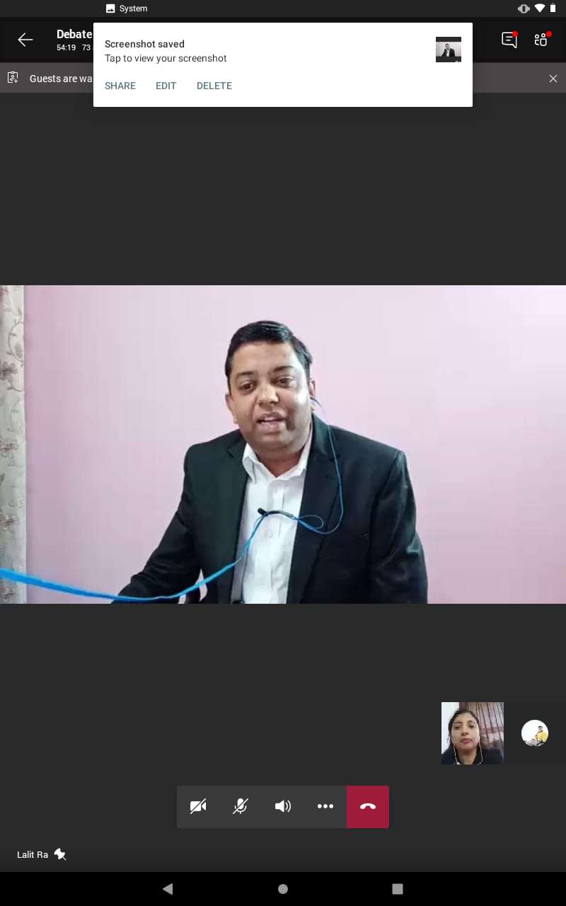 ISL organised Debate Competition on Role of Police in Society