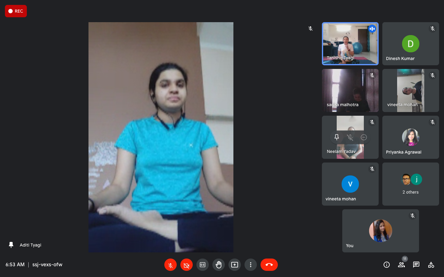Glimpses of Yoga Day 2021